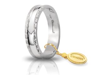 Fede in Oro Bianco Anemone