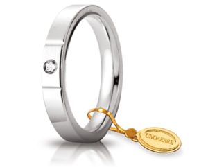 Fede in Oro Bianco Cerchi di Luce