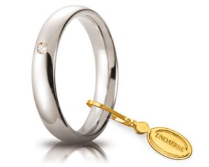 Fede in Oro Bianco Comoda