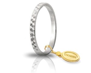 Fede in Oro Bianco Gardenia