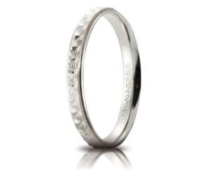 Fede in Oro Bianco Mimosa