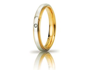 Fede in Oro Bicolore Cassiopea