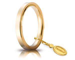 Fede in Oro Giallo Cerchi di Luce