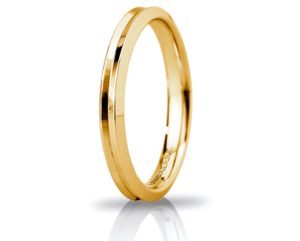 Fede in Oro Giallo Corona Slim