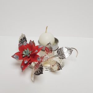 Stella di Natale portacandela