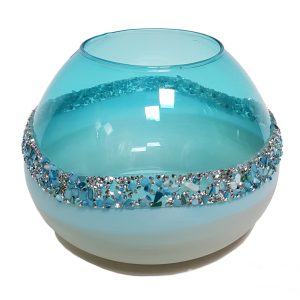 Vaso azzurro piccolo