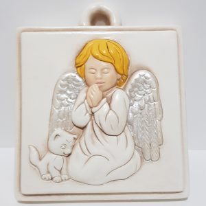 Quadretto angelo gattino