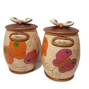 Barattoli sale e pepe