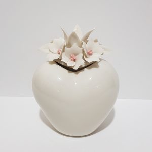 Soprammobile vaso cuore