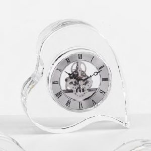 Orologio cristallo cuore