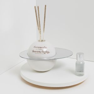 Profumatore pianeta "viaggiare è come innamorarsi"