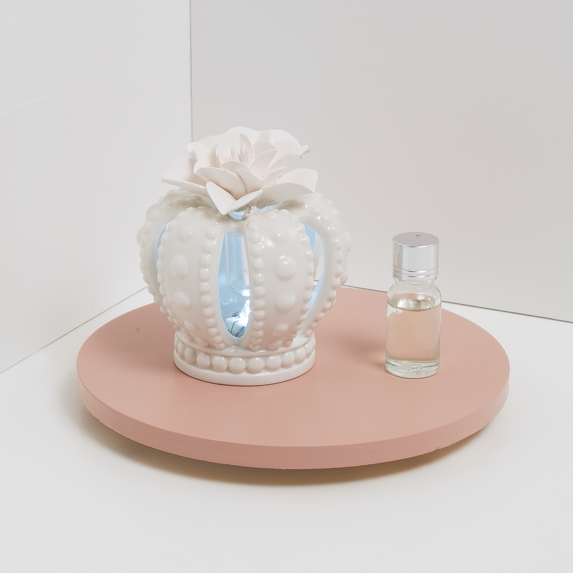 Diffusore led corona bianca