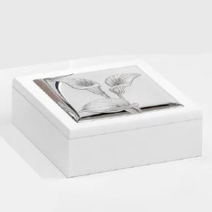 Cofanetto bianco calle