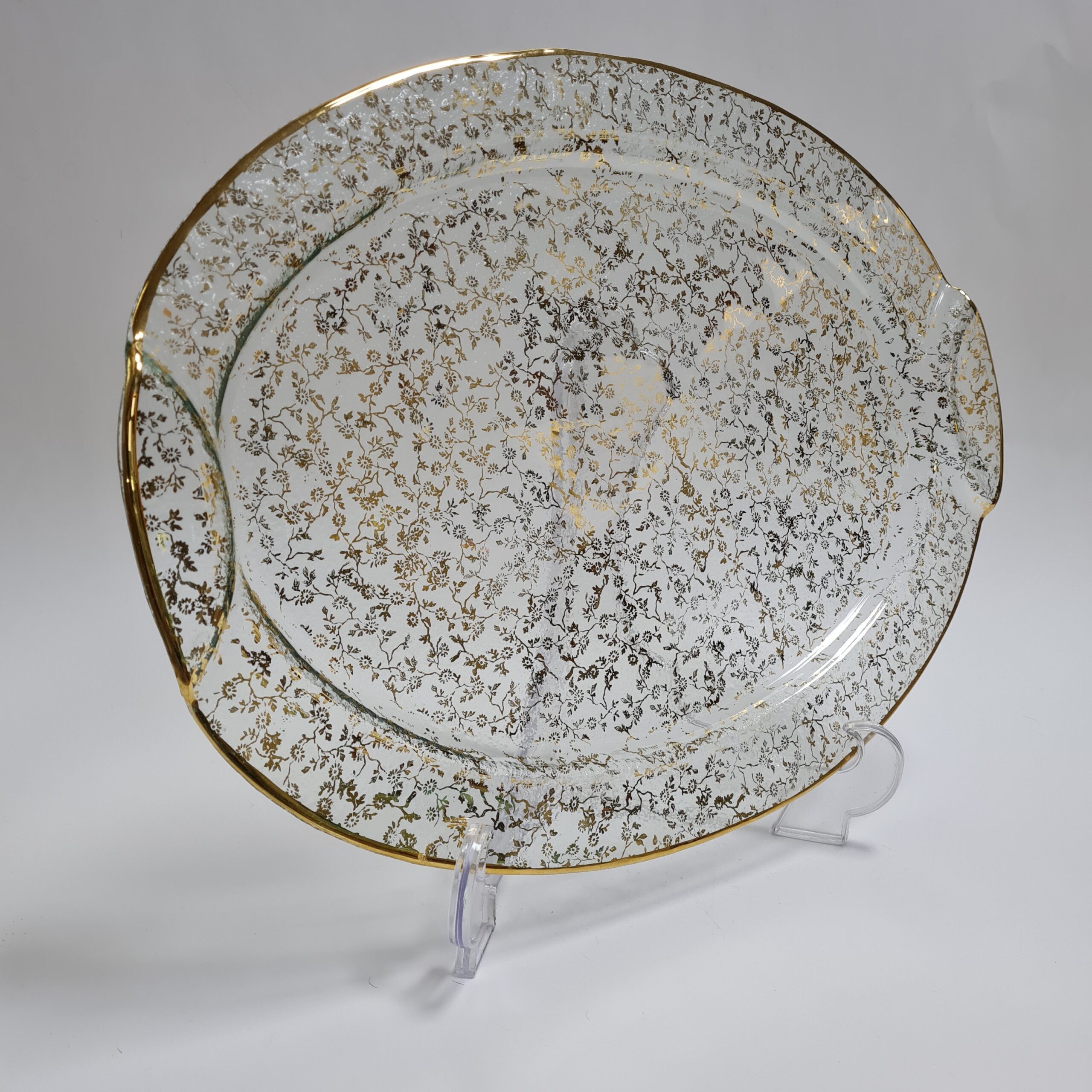 Vassoio Grande Decoro Floreale