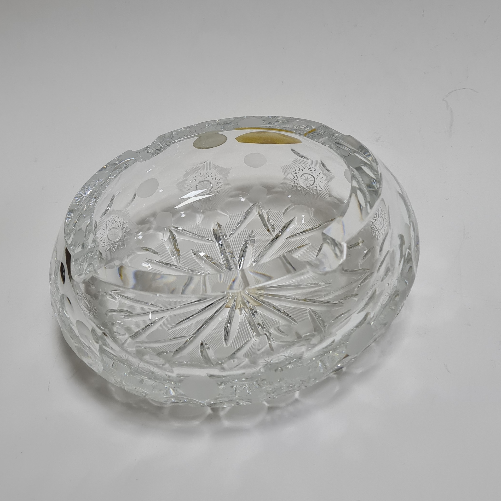 Posacenere cristallo decoro stella - immagine 3
