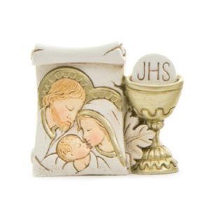 Pergamena con Calice Sacra Famiglia