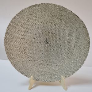 Ciotola grande vetro silver