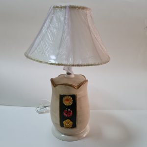 Lampada fiori e coccinella