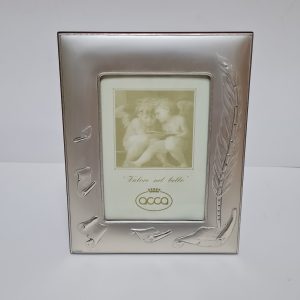 Portafoto piuma e pergamena laurea