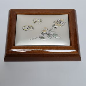 Portagioie 50° anniversario rose