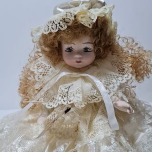 Bambola Vestitino Cordoncino Beige