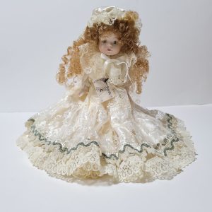 Bambola Vestitino Cordoncino Verde