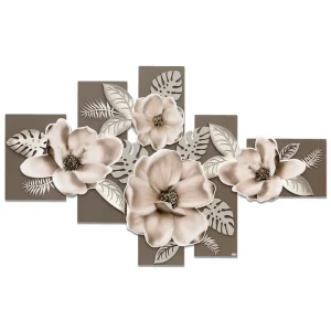 Quadro Fiori Tortora