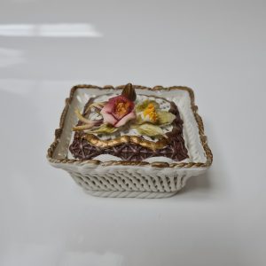 Scatolina Quadrata Fiori